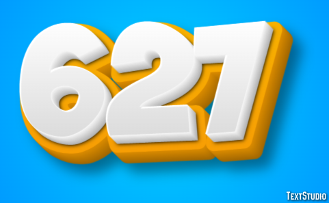 627 Efeito de texto
