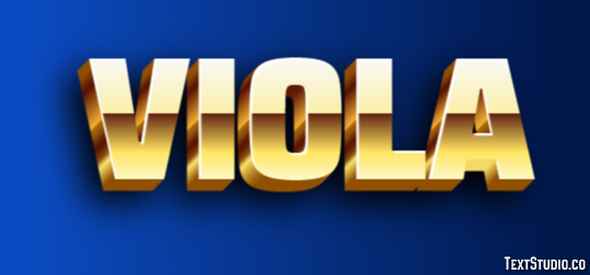 Viola Effetto testo