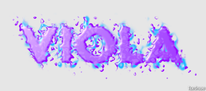 Viola Texteffekt
