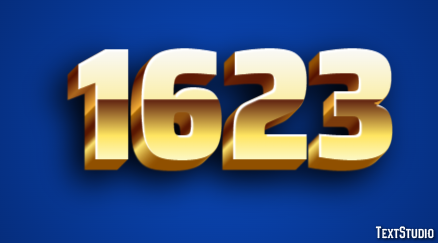 1623 Efecto de Texto