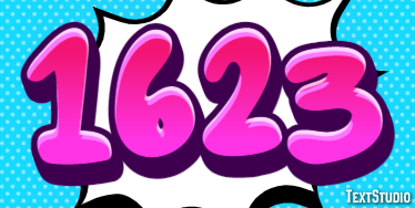 1623 Efecto de Texto
