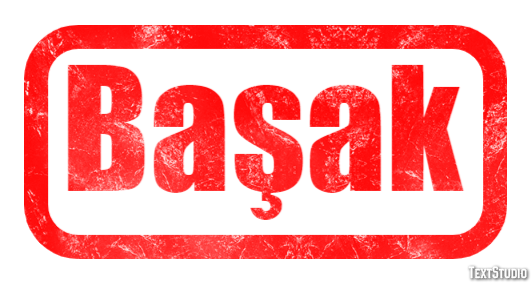 Başak Efeito de texto