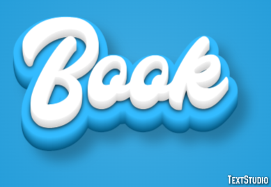Book Text Effect