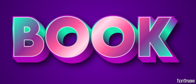 Book Text Effect