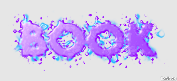 Book Text Effect