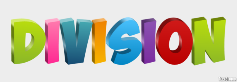 Division Text Effect