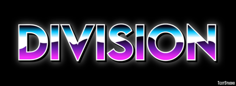 Division Text Effect