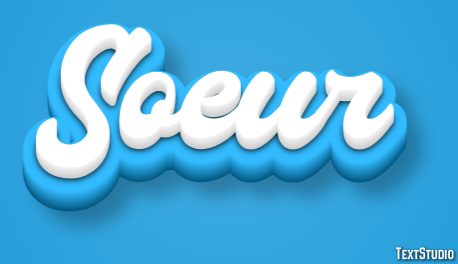Soeur Text Effect