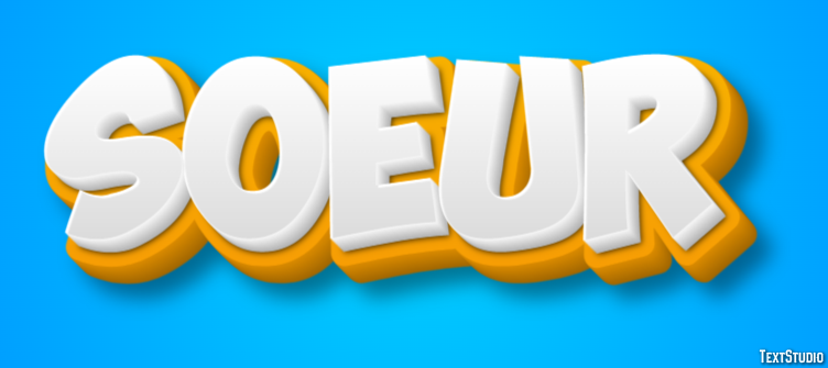 Soeur Text Effect