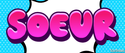 Soeur Text Effect