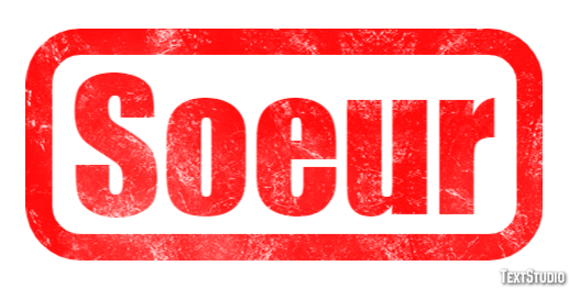 Soeur Texteffekt