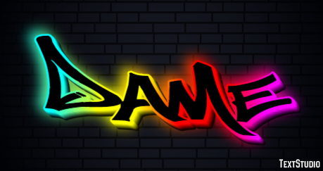 Dame Text Effect