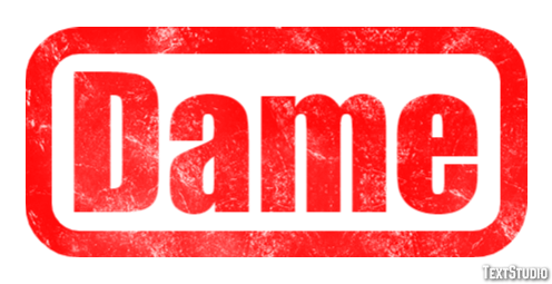 Dame Text Effect