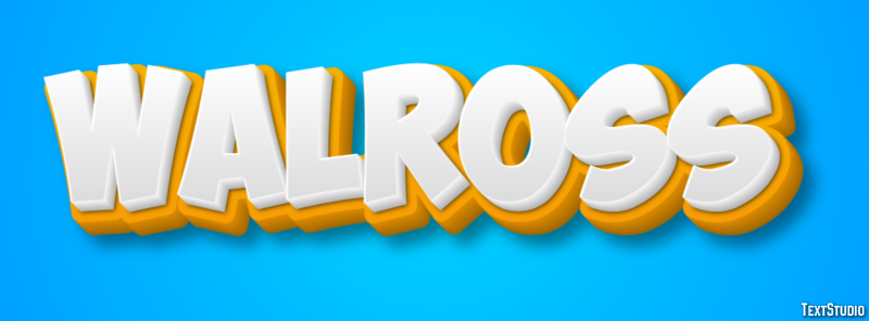 Walross テキスト効果