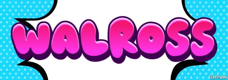 Walross Texteffekt
