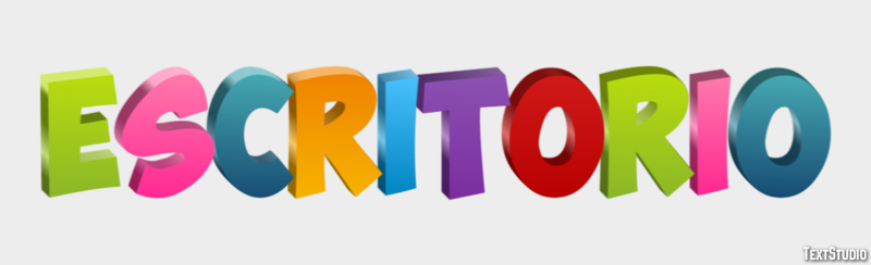 Escritório Efekt tekstowy