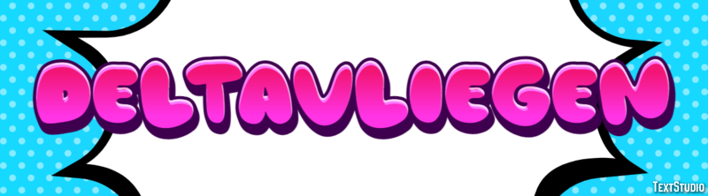 Deltavliegen Efeito de texto
