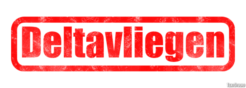 Deltavliegen Effetto testo