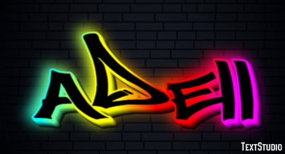 Adell Text effect