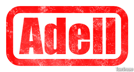 Adell Text effect