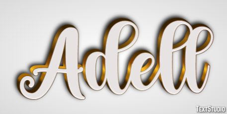 Adell Text effect