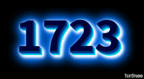 1723 Efecto de Texto