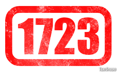 1723 Text Effect
