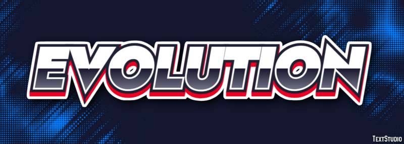 Evolution Text Effect