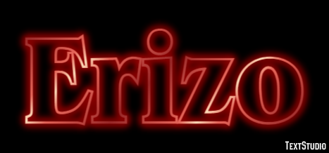 Erizo Texteffekt