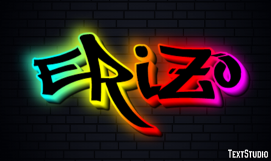 Erizo Efecto de Texto