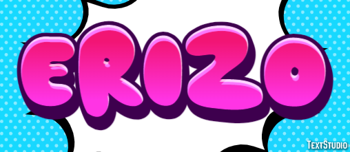 Erizo Texteffekt