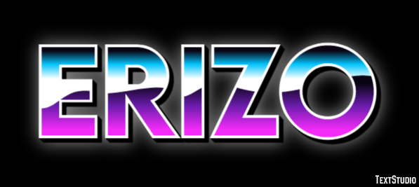 Erizo Texteffekt