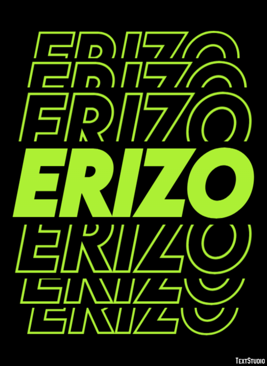 Erizo Texteffekt