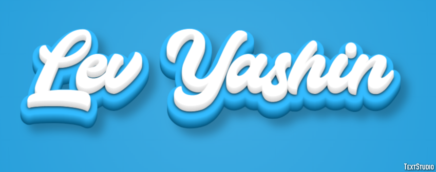 Lev Yashin Text Effect
