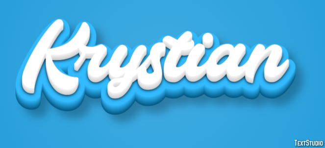 Krystian Texteffekt
