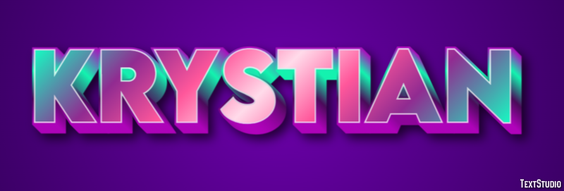 Krystian Effetto testo