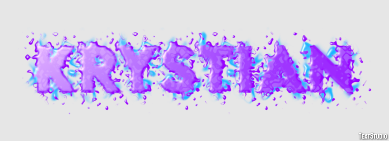 Krystian Efeito de texto