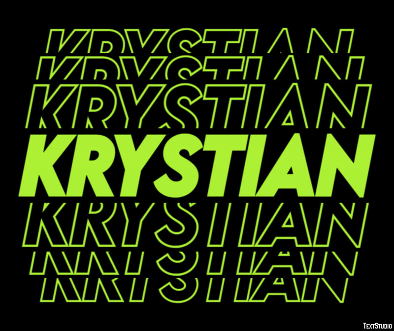 Krystian Efekt tekstowy