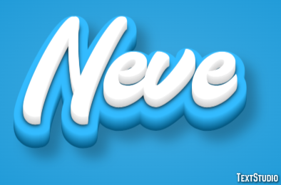Neve Effet de Texte