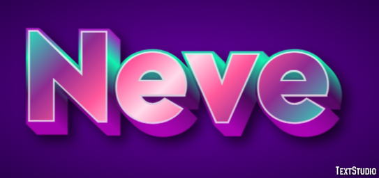 Neve Effet de Texte