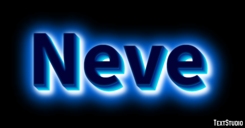 Neve Effet de Texte