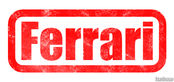 Ferrari Text effect