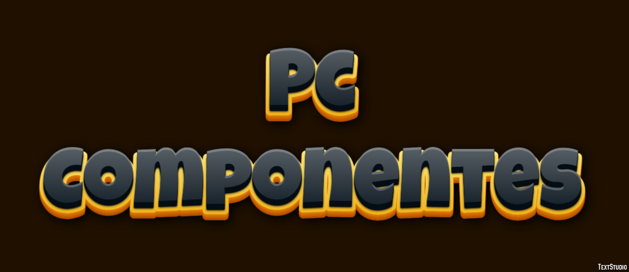 Pc Componentes Tekst effect