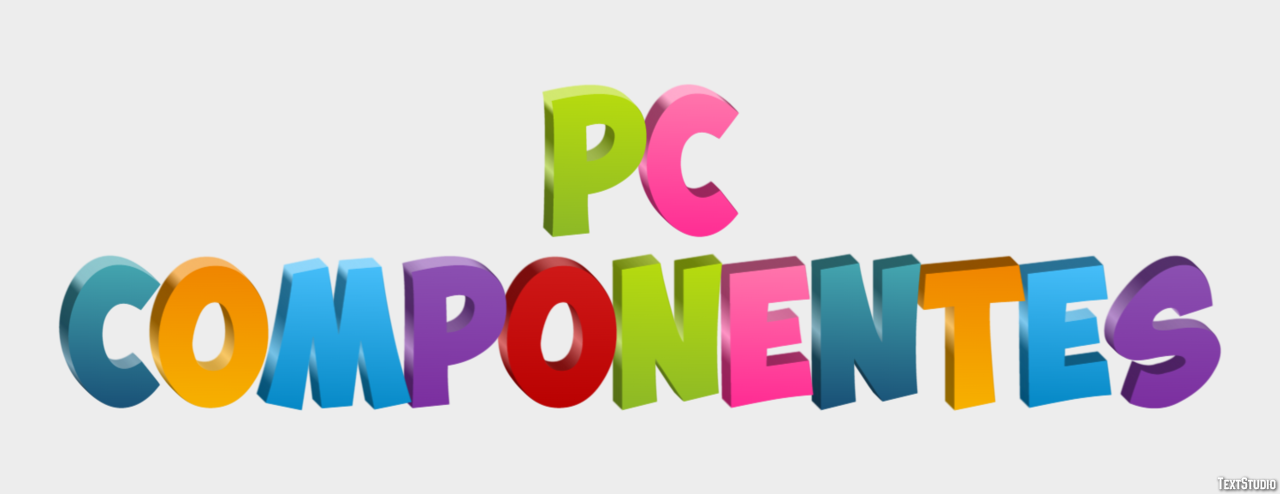 Pc Componentes Tekst effect