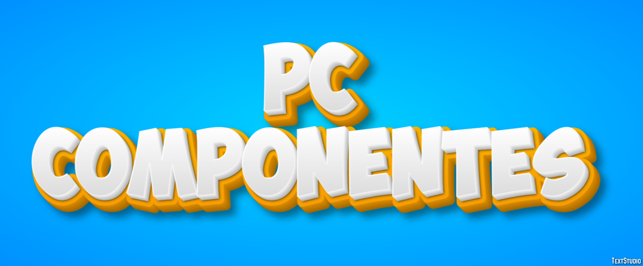 Pc Componentes Tekst effect