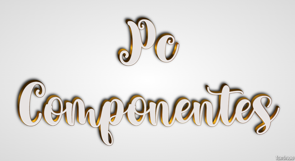Pc Componentes Tekst effect