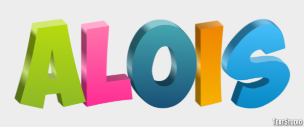 Alois Text Effect