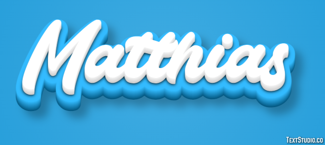 Matthias Efecto de Texto