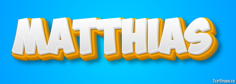 Matthias Efecto de Texto