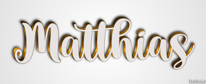 Matthias Efecto de Texto